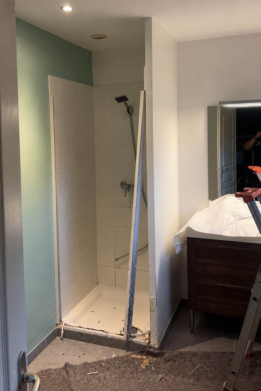 Salle de bain avant travaux