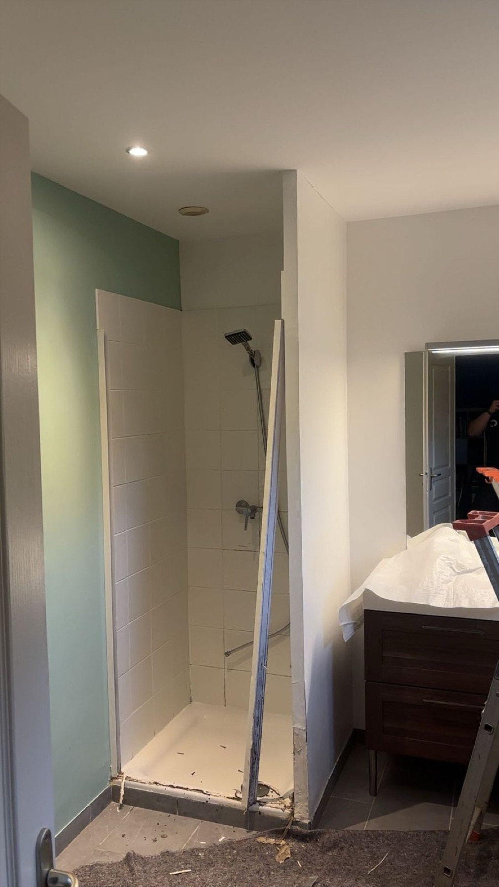 Salle de bain avant rénovation